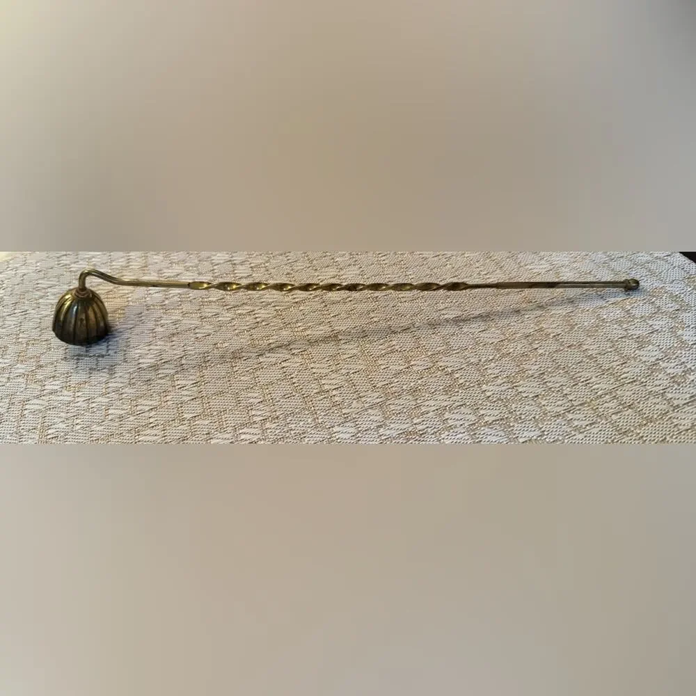 Elegant Gold Candle Snuffer
